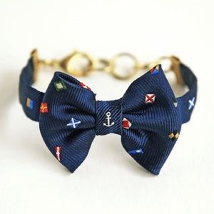 Kiel James Patrick nautical bow bracelet